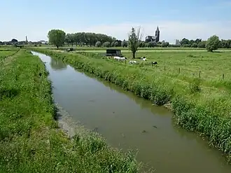 Rijtgracht in de Scheldemeersen