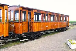 RTM-rijtuig AB 395 (bij de Stoomtram Hoorn-Medemblik)