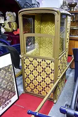 Draagkoets uit de 18e eeuw