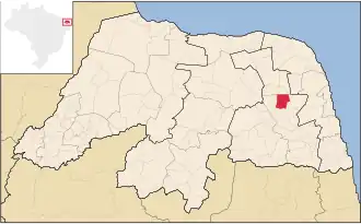 Kaart van Santa Maria