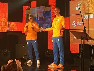 In het Holland Heineken House in Rio de Janeiro (2016)