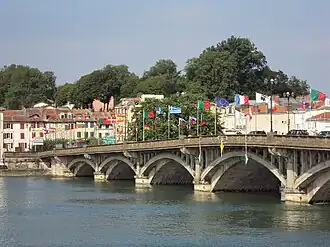 Pont Saint-Esprit in Bayonne