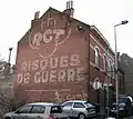 Muurbeschildering RGT-Risques de guerre