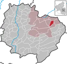 Kaart van Rittersheim