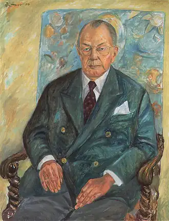 Frederik Willem von Hohenzollern, portret door Günter Rittner (2003)