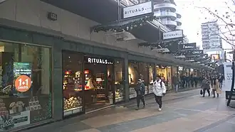 Een vestiging van Rituals in Beurstraverse in Rotterdam (2018)
