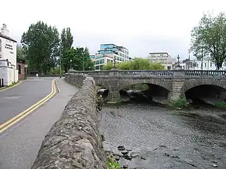 Dodder bij Ballsbridge, Dublin