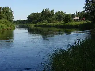 Rivier bij Merikarvia