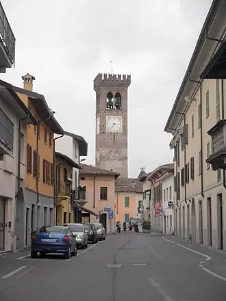 Via Cereda in Rivolta d'Adda
