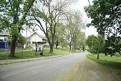 Weg door het dorp (2018)