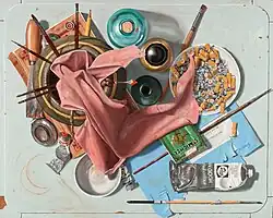 Rob Møhlmann ‘’Schilderstafeltje’’, (1990) in valkperspectief