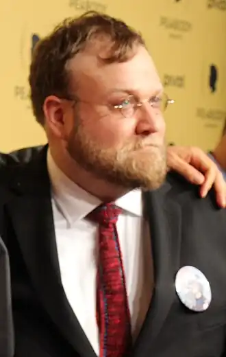 Pendleton Ward tijdens 2015 Peabody Awards