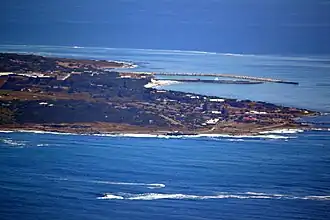 Robbeneiland, gezien vanaf de Tafelberg