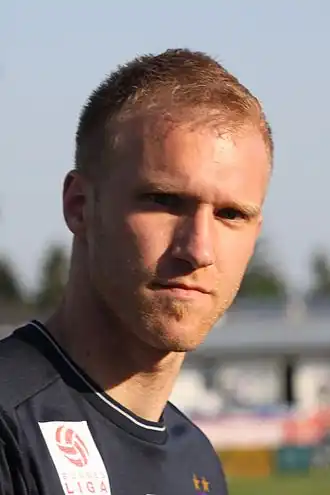 Robert Almer in 2009 als speler van Austria Wien
