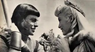 Robert Wagner en Janet Leigh in Prince Valiant