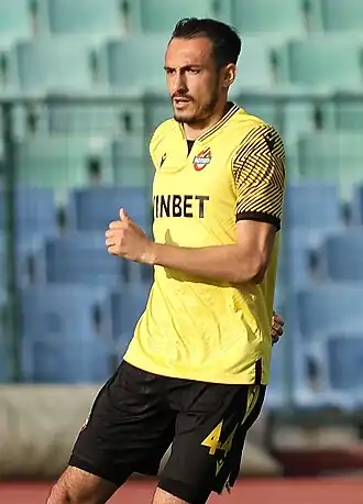 Punčec in 2022 als speler van Botev Plovdiv