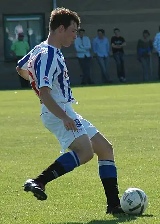 Huisman de Jong voor SC Heerenveen in 2008