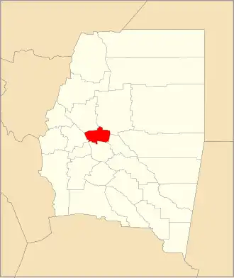 Kaart van departement