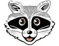 Rocky Raccoon, the mascot of Minix 3