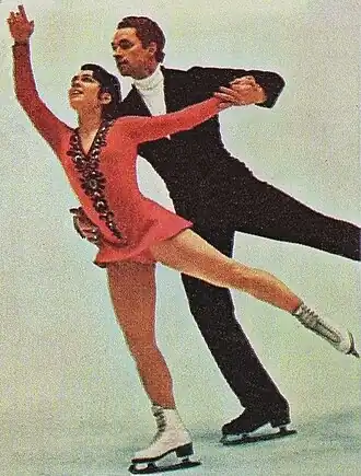 Oelanov en Irina Rodnina (1972)