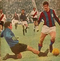 Fischer in 1967 op de cover van El Gráfico