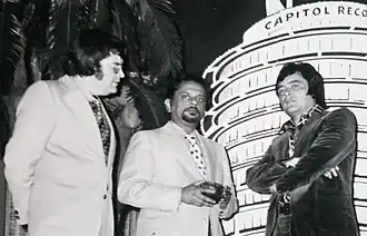 Roel Kruize, Bhaskar Menon en Jack Jersey, 1974