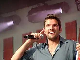 Roel Vanderstukken tijdens Flikkendag 2007.