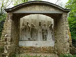 1. Jezus wordt ter dood veroordeeld. 1920.