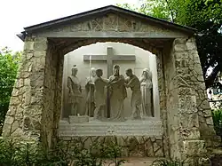 10. Overweeg, hoe Jezus door de beulen op ruwe wijze werd ontkleed. 1928.