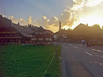 Zicht op Röthenbach im Emmental