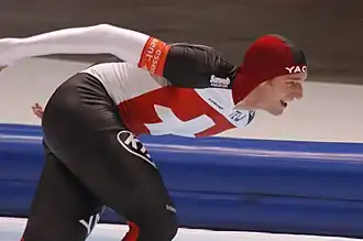 Schneider tijdens wereldbekerwedstrijd (2007)