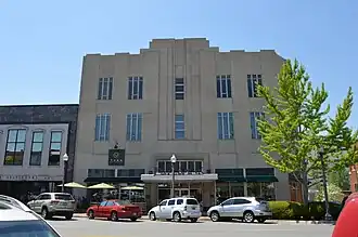Het gebouw in Florence, Alabama(2014)