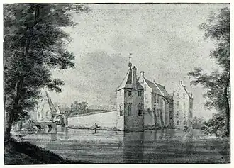 tekening van Roelant Roghman, 1646-1647