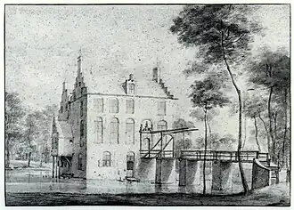 tekening van Roelant Roghman, 1646-1647