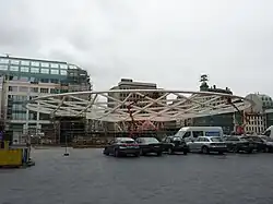 Luifel Rogier in aanbouw september 2015