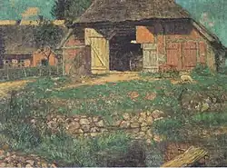 Holsteinischer Bauernhof, 1900