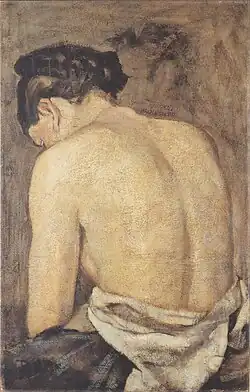 Rohlfs - Weiblicher Rückenakt, ca. 1877