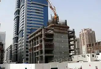 De Rolex Tower op 7 maart 2008