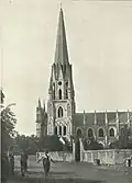 San Thome Basilica in circa 1905