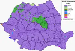 Taaleilanden in Roemenië