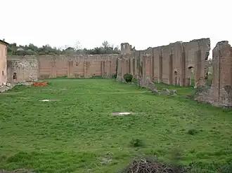 Restanten van de Villa van Maxentius