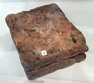 Hypocaustumtegel uit Bocholtz-Vlengendaal