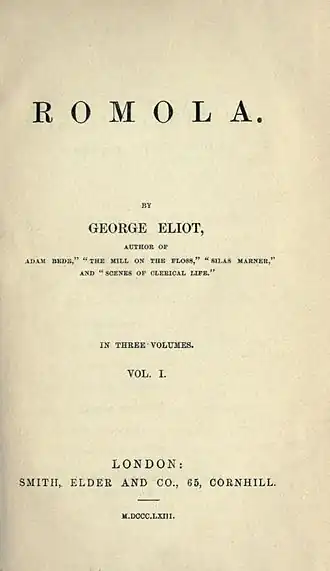 Titelblad van de eerste editie