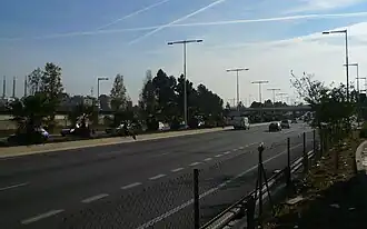 De Ronda del Litoral bij la Verneda