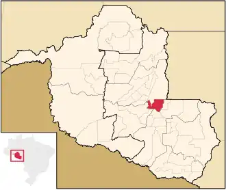 Kaart van Presidente Médici