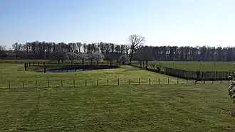 Gezien vanuit het noorden vanaf de Waalbandijk