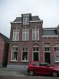 Woningen met Jugendstil elementen gebouwd in opdracht van de verzekeringsmaatschappij "Antverpia"s