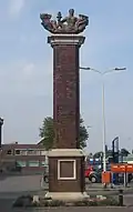 Monument bij het NS-station