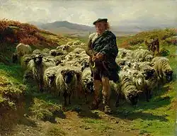 The Highland Shepherd (1859), Hamburger Kunsthalle