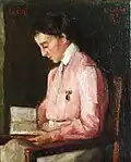 Portret van dochter Eveline (1909)